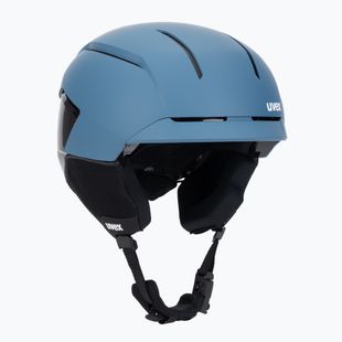 Lyžiarska prilba UVEX Levitate MIPS stone blue/black matt