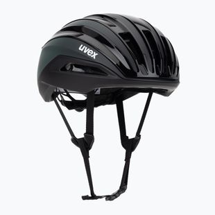 Cyklistická prilba UVEX Aero MIPS black/sage green matt