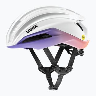 Cyklistická prilba UVEX Surge Aero MIPS white/lilac apricot matt