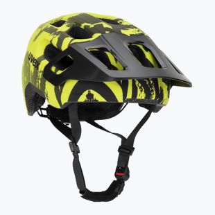 Detská cyklistická prilba UVEX React MIPS Jr lime/black