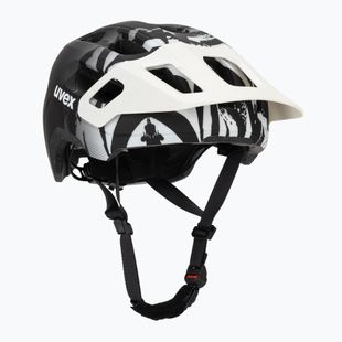 Detská cyklistická prilba UVEX React Jr white/black matt