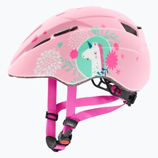 Detská cyklistická prilba UVEX Kid 2 CC pink unicorn matt