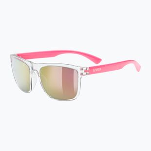 Detské slnečné okuliare UVEX Rookie Jr clear pink/mirror pink