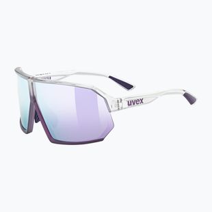 Slnečné okuliare UVEX Sportstyle 237 clear/metallic purple/mirror lavender