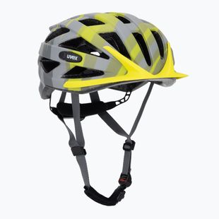 Cyklistická prilba UVEX Air Wing CC grey/lime matt