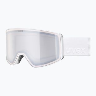 Lyžiarske okuliare UVEX Scenic P S0-S4 white matt/mirror silver/pola