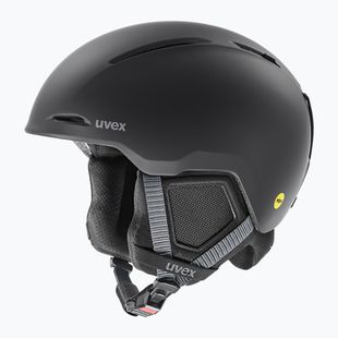 Lyžiarska prilba UVEX Monte LT MIPS black matte