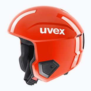 Detská lyžiarska prilba UVEX Race Up electric red