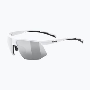 Slnečné okuliare UVEX Aerios Small V white matt/smoke