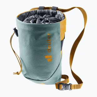 Vrecko na magnézium Deuter Gravity Chalk Bag II teal-cinnamon