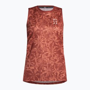 Dámsky cyklistický dres Maloja EnvaliraM Top oranžový 35147