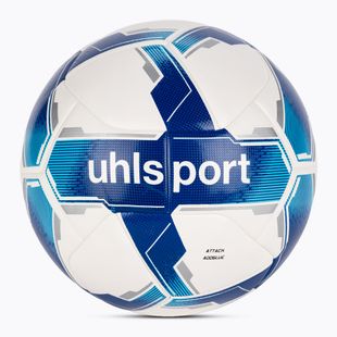 Futbalová lopta uhlsport Attack Addglue white/royal/blue v. 4