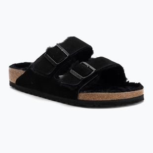 Šľapky BIRKENSTOCK Arizona Shearling SL Regular black
