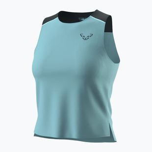 Dámske bežecké tričko DYNAFIT Sky Crop Top marine blue