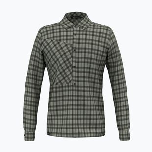 Pánska košeľa Salewa Fanes Flannel 5PL shadow/dark olive