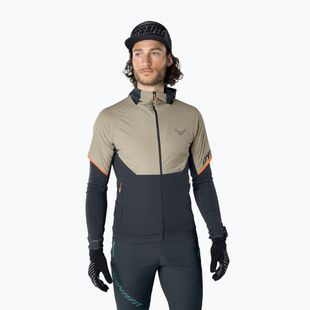 Pánska bežecká bunda DYNAFIT Alpine Hybrid rock khaki