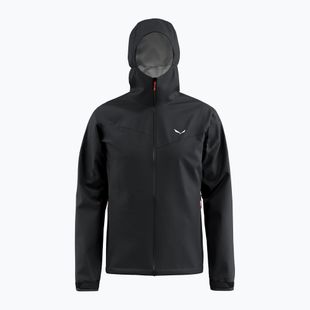 Pánska bunda do dažďa Salewa Puez Aqua 4 PTX 2.5L black out