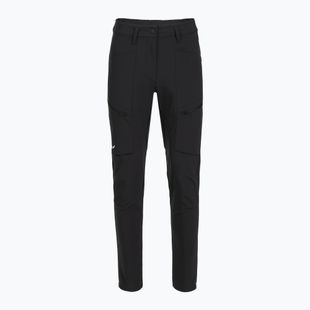 Dámske softshellové nohavice Salewa Puez DST Cargo black out