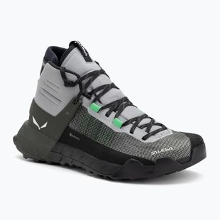 Pánske nástupové topánky Salewa Wildfire Nxt Mid GTX alloy / dark olive
