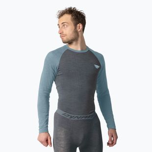 Pánske termo tričko longsleeve DYNAFIT Tour Light Merino smoke blue
