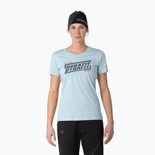 Dámske tričko DYNAFIT Graphic Co cloud blue/tabloid