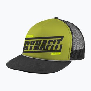 Šiltovka DYNAFIT Graphic Trucker golden lime/tabloid