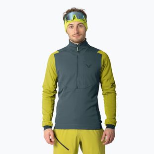 Pánska outdoorová mikina DYNAFIT Blacklight Thermal 1/2 Zip golden lime