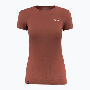 Dámske trekingové tričko Salewa Zebru Medium Warm Amr Etruscan Red