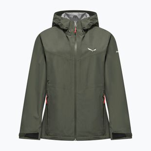 Dámska nepremokavá bunda Salewa Puez Aqua 4 PTX 2.5L faded green