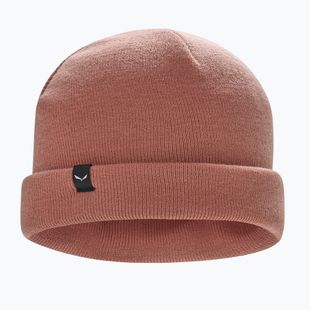 Zimná čiapka Salewa Puez AM Beanie desert pink
