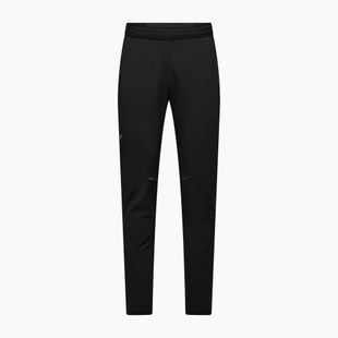 Pánske softshellové nohavice Salewa Pedroc Stormwall Durastretch Wind black out