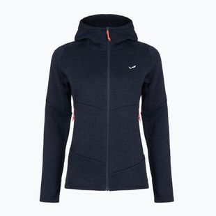Pánska trekingová mikina Salewa Puez Rocca Polarlite Hood navy blazer