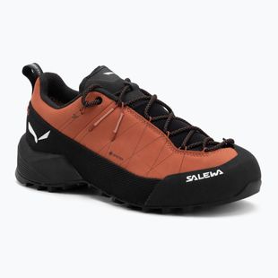 Dámske nástupové topánky Salewa Wildfire Leather 2 GTX etruscan red/black