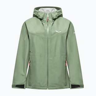 Dámska nepremokavá bunda Salewa Puez Aqua 4 Ptx 2.5L pastel green