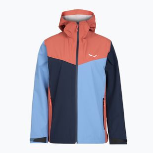 Dámska nepremokavá bunda Salewa Puez Aqua 4 PTX 2.5L etruscan red/muli