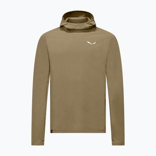 Pánska trekingová mikina Salewa Puez Sun Hoodie quicksand