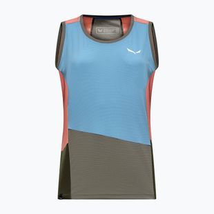 Dámsky trekingový tank top Salewa Puez Sporty Dry morning blue multi