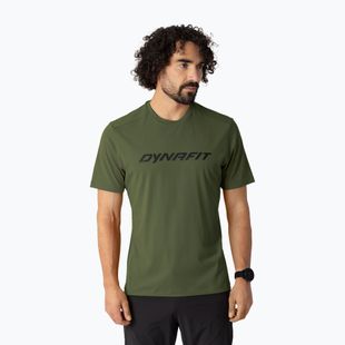 Pánske trekingové tričko Dynafit Traverse T-Shirt military green