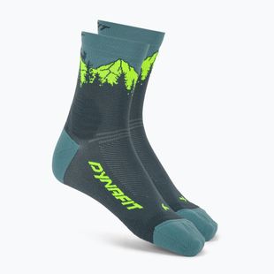 Lyžiarske ponožky DYNAFIT Traverse Mid cinder ultra yellow/5a30