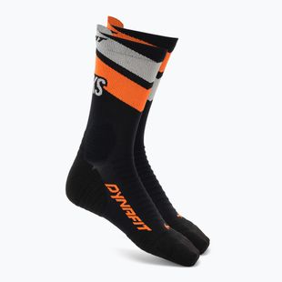 Ponožky DYNAFIT Ultra Crew black out ultra orange/4220