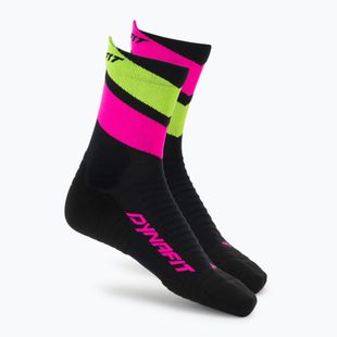 Ponožky DYNAFIT Ultra Mid black out pink glo/6070