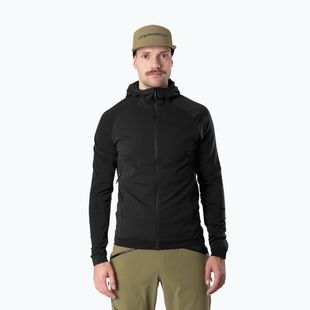 Pánska skitouringová mikina DYNAFIT Radical Polartec s kapucňou black out
