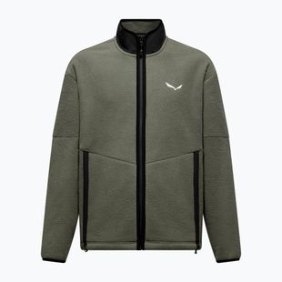 Pánska fleecová mikina Salewa Fanes Full Zip faded green