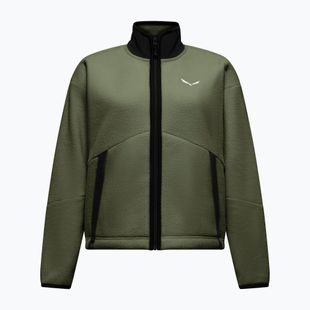 Dámska fleecová mikina Salewa Fanes Full Zip Faded Green