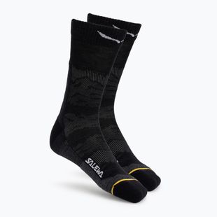 Pánske ponožky Salewa Ortles AM Crew black out