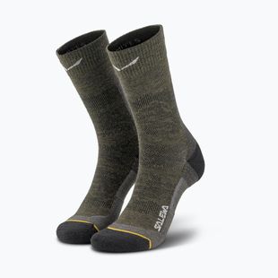 Pánske ponožky Salewa Ortles AM Crew dark olive