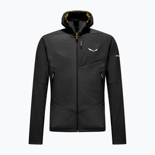 Pánska fleecová mikina Salewa Ortles Fleece Pro Hooded Black Out