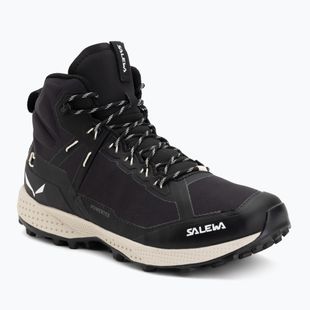 Pánske trekingové topánky Salewa Pedroc Light Mid PTX black/oatmeal