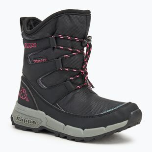 Detské snehule Kappa Youma Tex black/pink