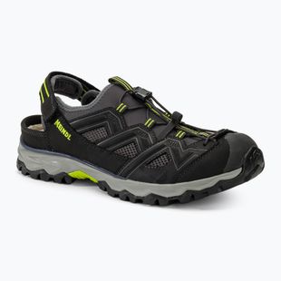 Pánske sandále Meindl Bari - Comfort fit anthracite/lemon